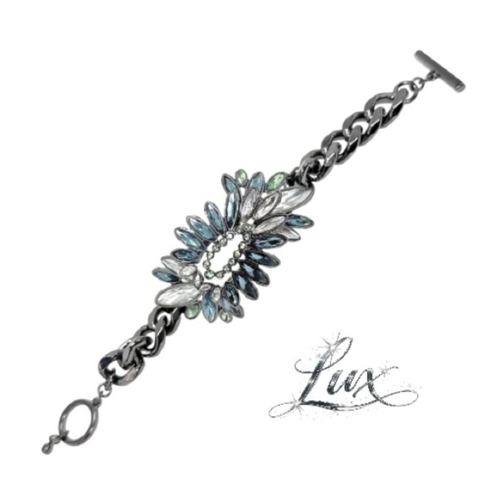 Givenchy Statement Rhinestones Bracelet - Picture 3 of 7